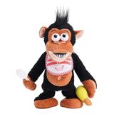 Pelúcia Macaco Com Movimento E Som Caa Toys