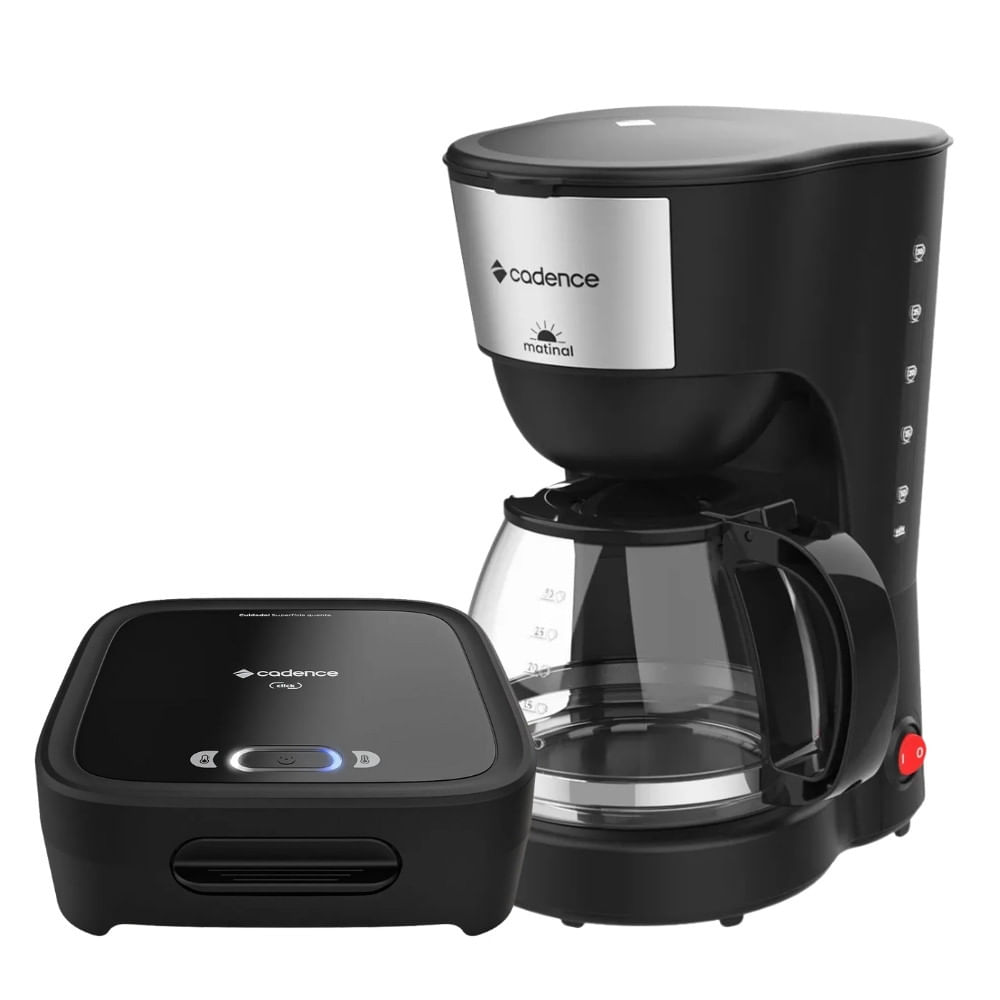 Kit Cadence Cafeteira Caf620 E Sanduicheira San400
