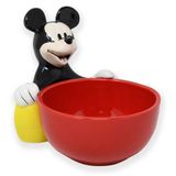 Tigela De Lanche De Cerâmica Candy Dish Disney Mickey Mouse 15 Cm
