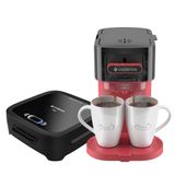 Kit Cadence Cafeteira Elétrica Caf230 E Sanduicheira San400