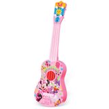 Guitarra Disney Minnie Mouse Para Crianças Com Pinos E Cordas De Afinação