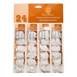 Cartela C/24 Pacotes Unhas Postiças Blue Moon Quadrada Gel