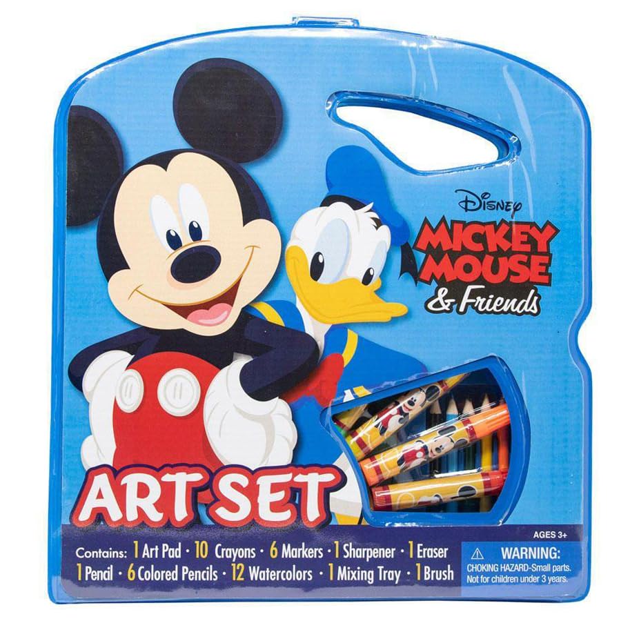 Bolsa De Arte Infantil Disney, Azul
