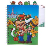 Notebook Com Designs Inovadores Super Mario Bros Tab Journal
