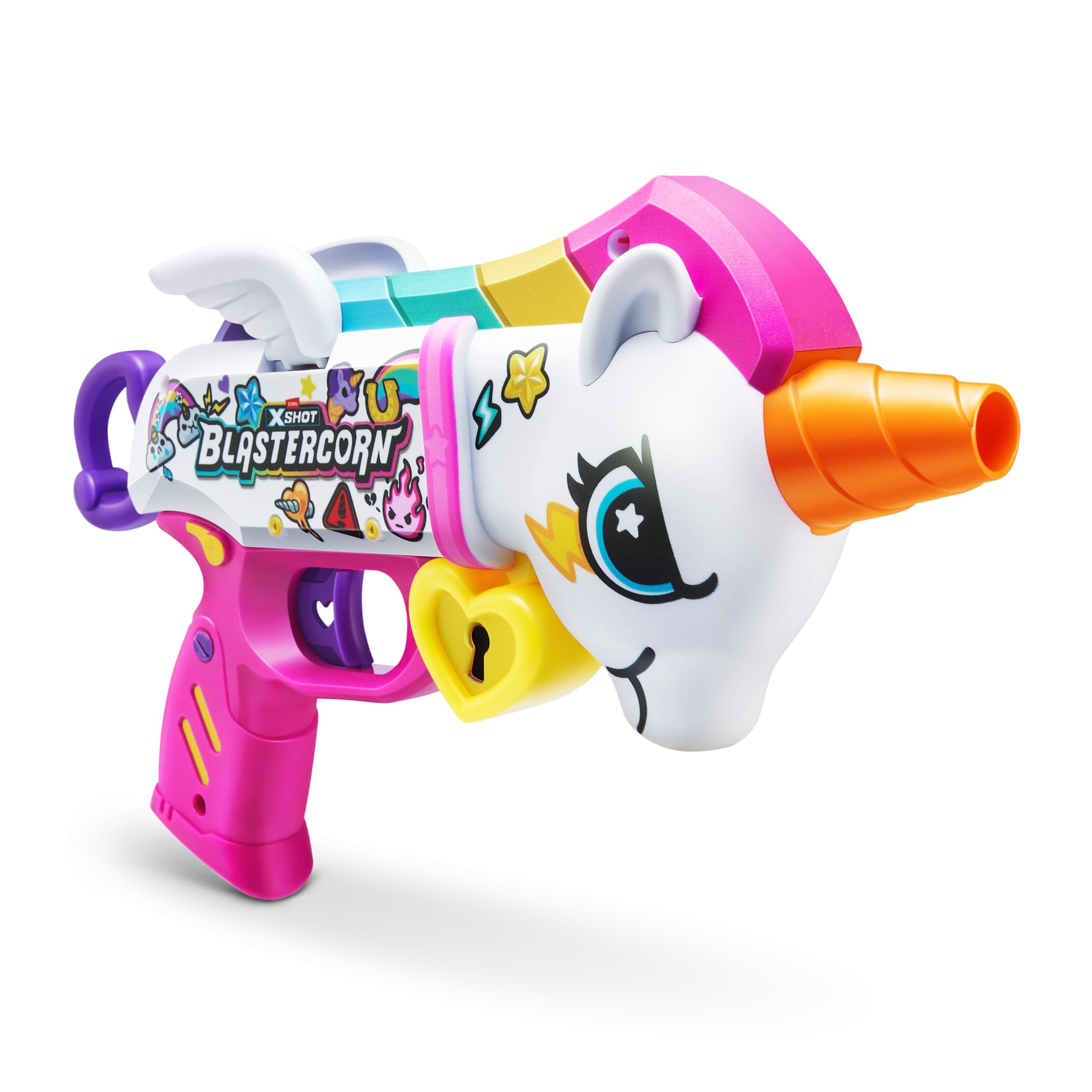 Blaster Zuru Xshot Blastercorn Unicorn Com 16 Dardos - Carrefour
