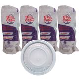Tampa Para Copo Descartável 200ml 300ml 330ml S/furo C/200