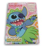 Livro De Atividades E Colorir Liloandstitch “here For The Music” 80 Páginas