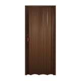 Porta Sanfonada Pvc Multilit 0,60x2,10m Mogno