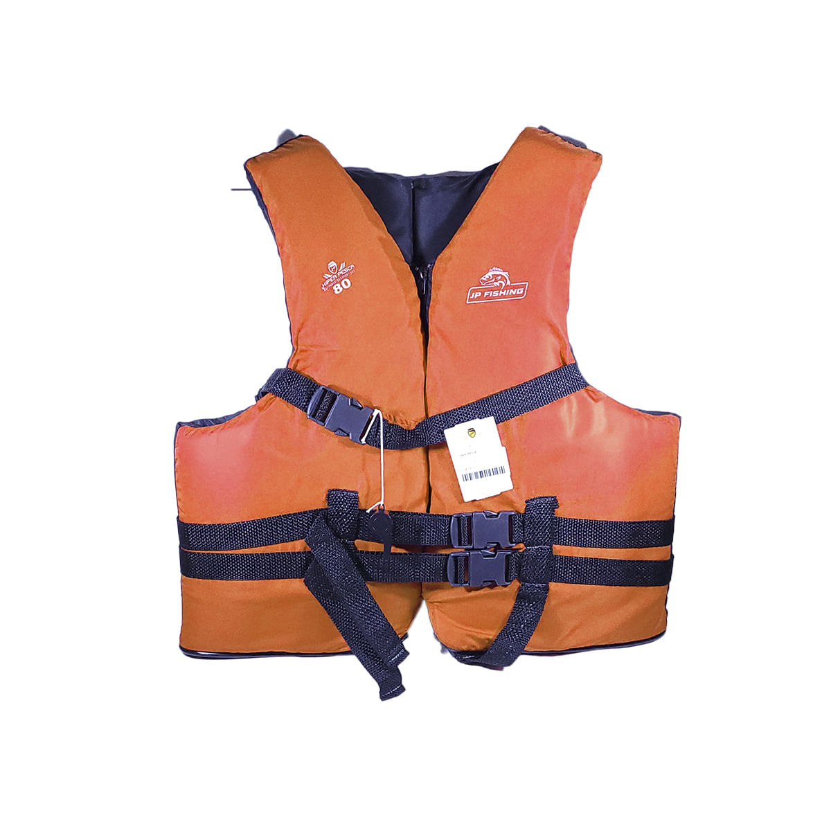 Colete Salva Vidas Hiper Pesca Com Ziper Eaf Suporta 80kg Feito Em Nylon