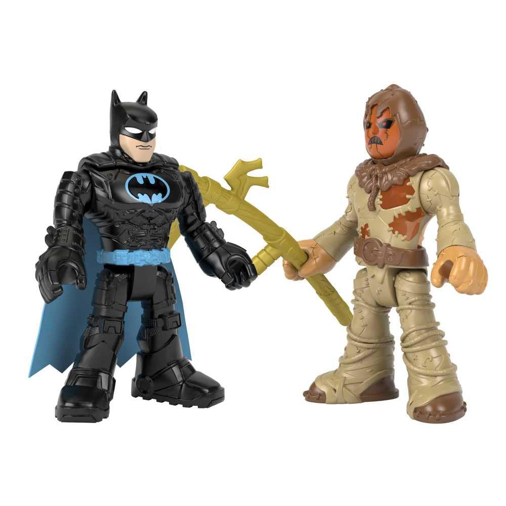 Conjunto De Bonecos De Ação Imaginext Dc Super Friends Batman Scarecrow