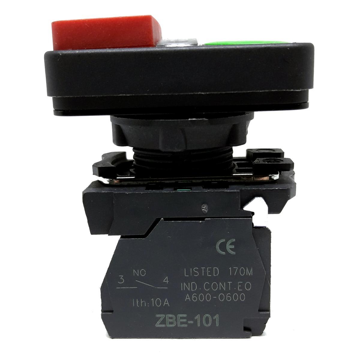 Botão On/off Com Led 220vac Modelo Xb5-aw84m5 Quadrado Weg - Carrefour