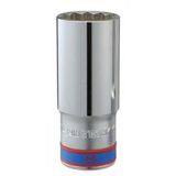 Soquete Estriado Longo 27mm X 1/2 - 423027m - King Tony
