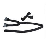 Kit Cinta Com Dois Ganchos Bike Engate Reposição Eqmax Preto Especifico