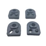 Coxim Suporte Pisca Bros 125-150 Tornado Xlr125 Xr 200 4 Pçs