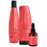 Kit Shampoo Booster E Finalizador Aneethun Restore System