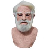 Máscara Velho Em Silicone Para Pessoa De Verdade