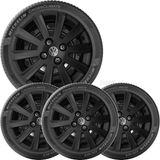 4x Calota Gol Voyage Saveiro 2009 A 2022 Aro 15 Preto 018cp