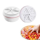 Mini Máquina De Lavar Roupas Legumes E Frutas Maquina 2 Em 1