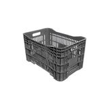 Caixa Plástica Organizadora Preta 36x31x56cm Para 45l