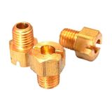 Kit Com 10 Injetor Fogão Brastemp Maison Glp Furo 0,60 Latão