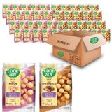 Kit 40 Snacks Goodsoy Bacon (20x) Churrasco (20x) 25g