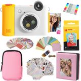 Câmera Digital De Impressão Instantânea E Impressora Fotográfica Kodak Smile+