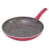 Frigideira Antiaderente Revestida Em Granito Vermelha 28cm