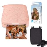 Impressora Fotográfica Hp Sprocket Portable 2x3 A Cores Com Papel De Zinco