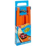 Pacote De Carros E Pistas Hot Wheels Bht77 Hot Wheels