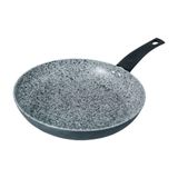 Frigideira Indução Antiaderente Revestida Em Granito Preta 28cm