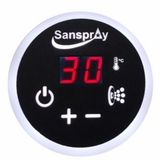 Painel Digital Marcador Temp Aquecedor Sanspray 3 Funções