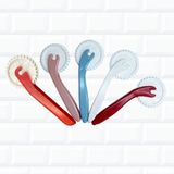 5 Carretilha Corta E Fecha Massas Pastel Utensílios Cozinha