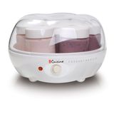 Máquina De Iogurte Euro Cuisine Ym80 Elétrica Com Potes De Vidro