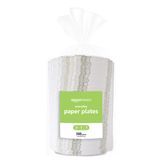 Pratos De Papel Amazon Basics, Descartáveis De 22 Cm, 300 Unidades