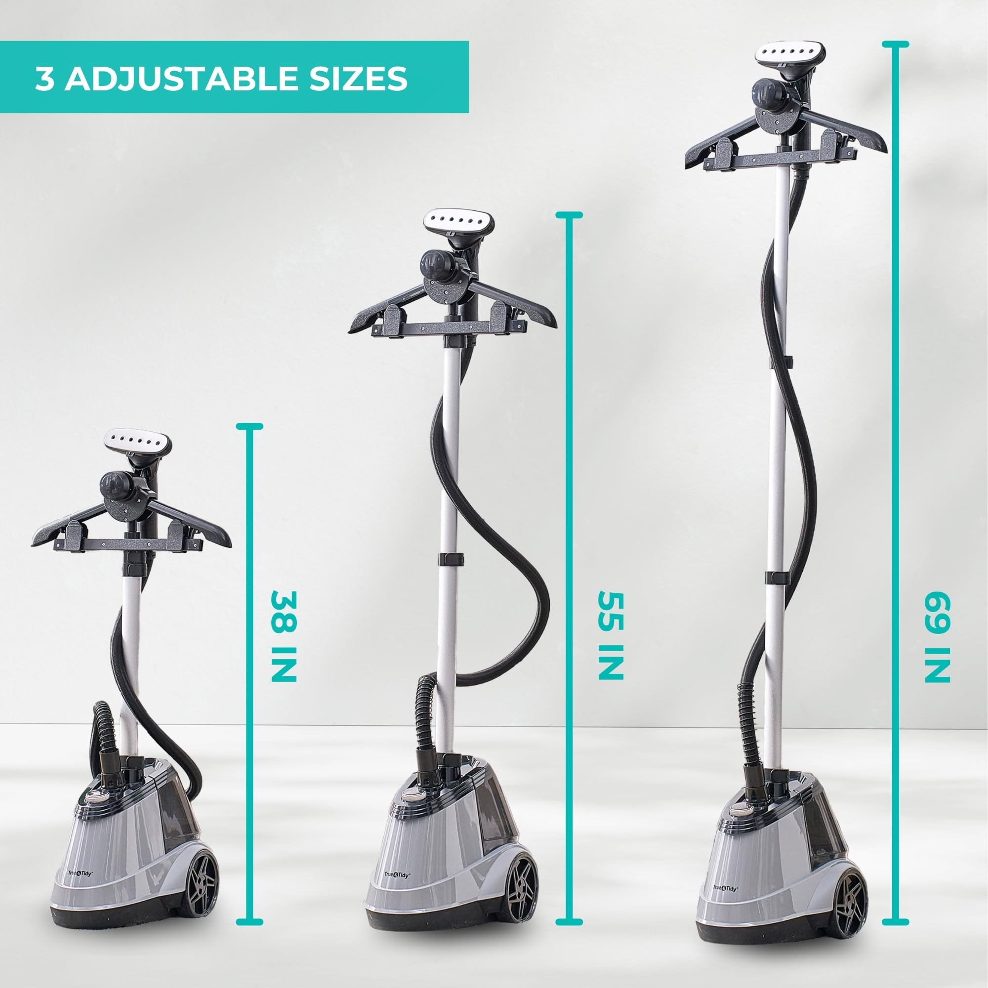 Vaporizador De Roupas Em Pé True & Tidy Heavy Duty 2,9 L 1800