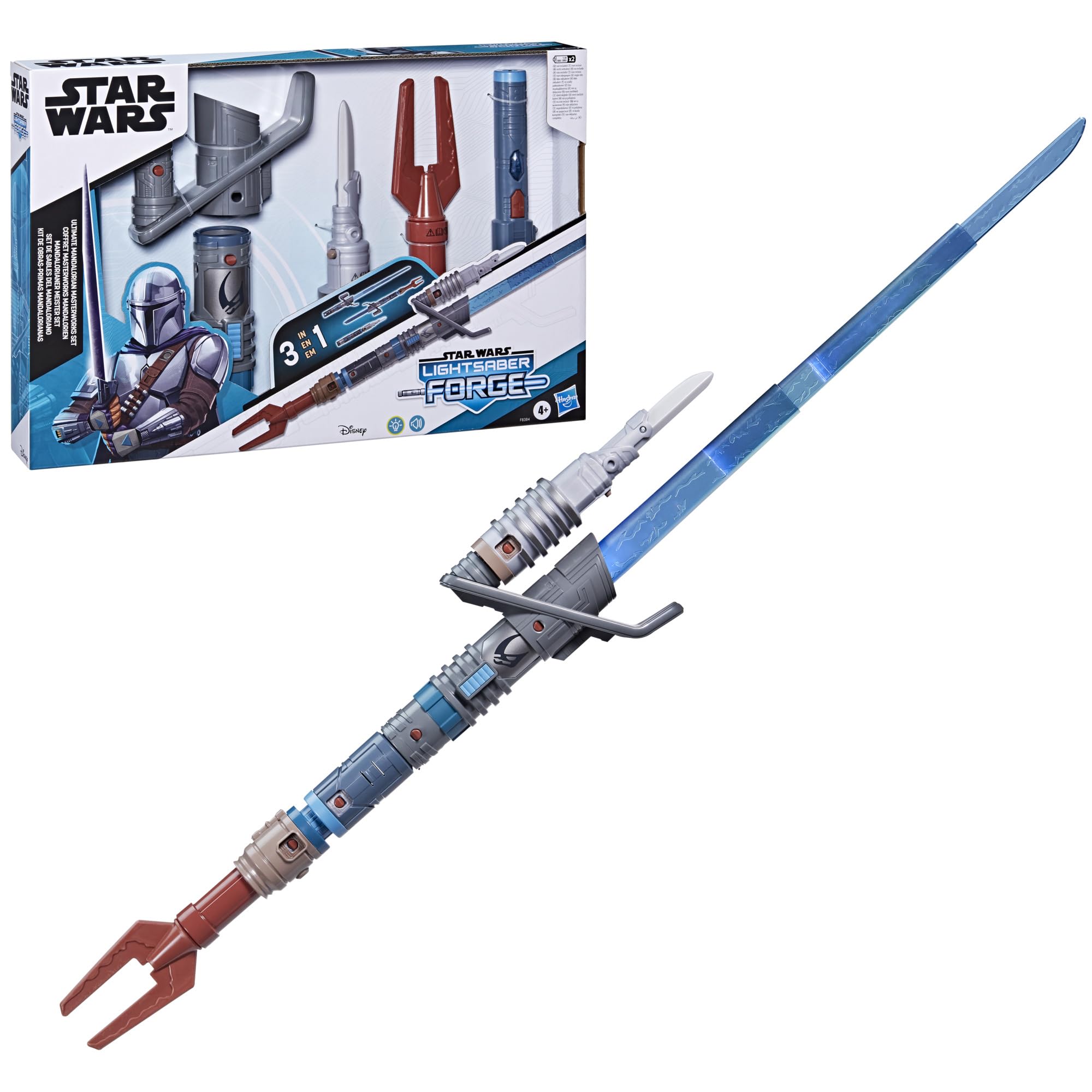 Conjunto Toy Star Wars Lightsaber Forge Ultimate Mandalorian De 4