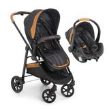 Carrinho Galzerano Extreme Caramelo Com Bebe Conforto