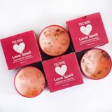 Velas Perfumadas Trumiri Love Spell Com Pétalas De Rosa 150ml X3