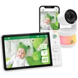 Monitor De Bebê Leapfrog Lf930hd, Tela Hd 720p De 7” Com Câmera