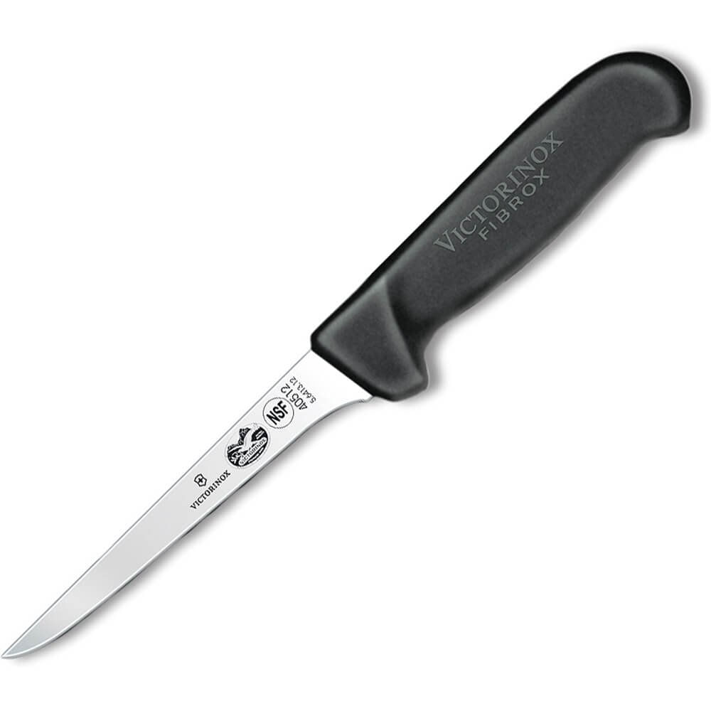 Faca De Desossar Victorinox 5 Cm Reta Estreita E Flexível Fibrox Pro