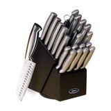 Conjunto De Blocos De Talheres Para Facas Oster Baldwyn De Alto Carbono De 22 Peças