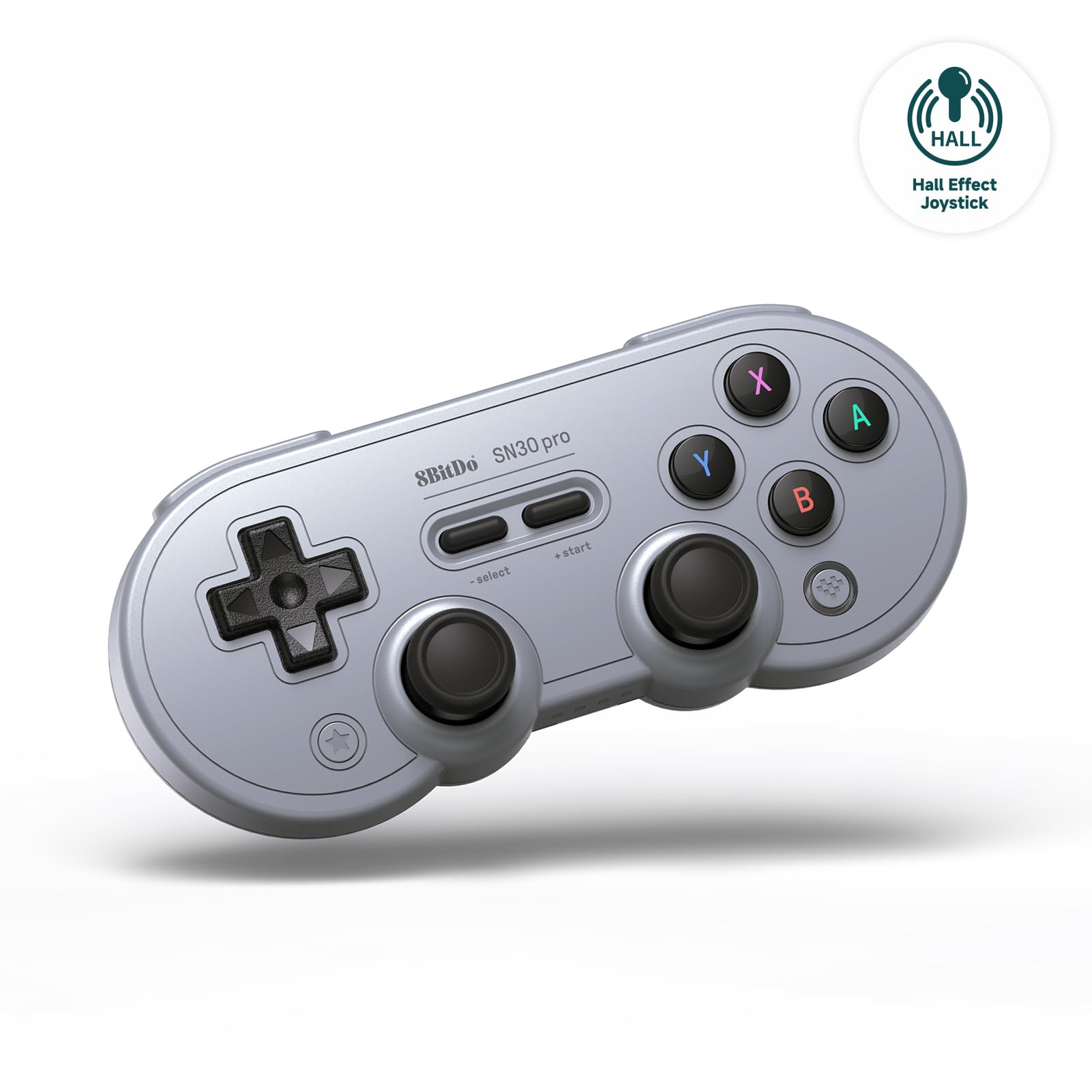 Controlador Bluetooth 8bitdo Sn30 Pro Hall Effect Grey