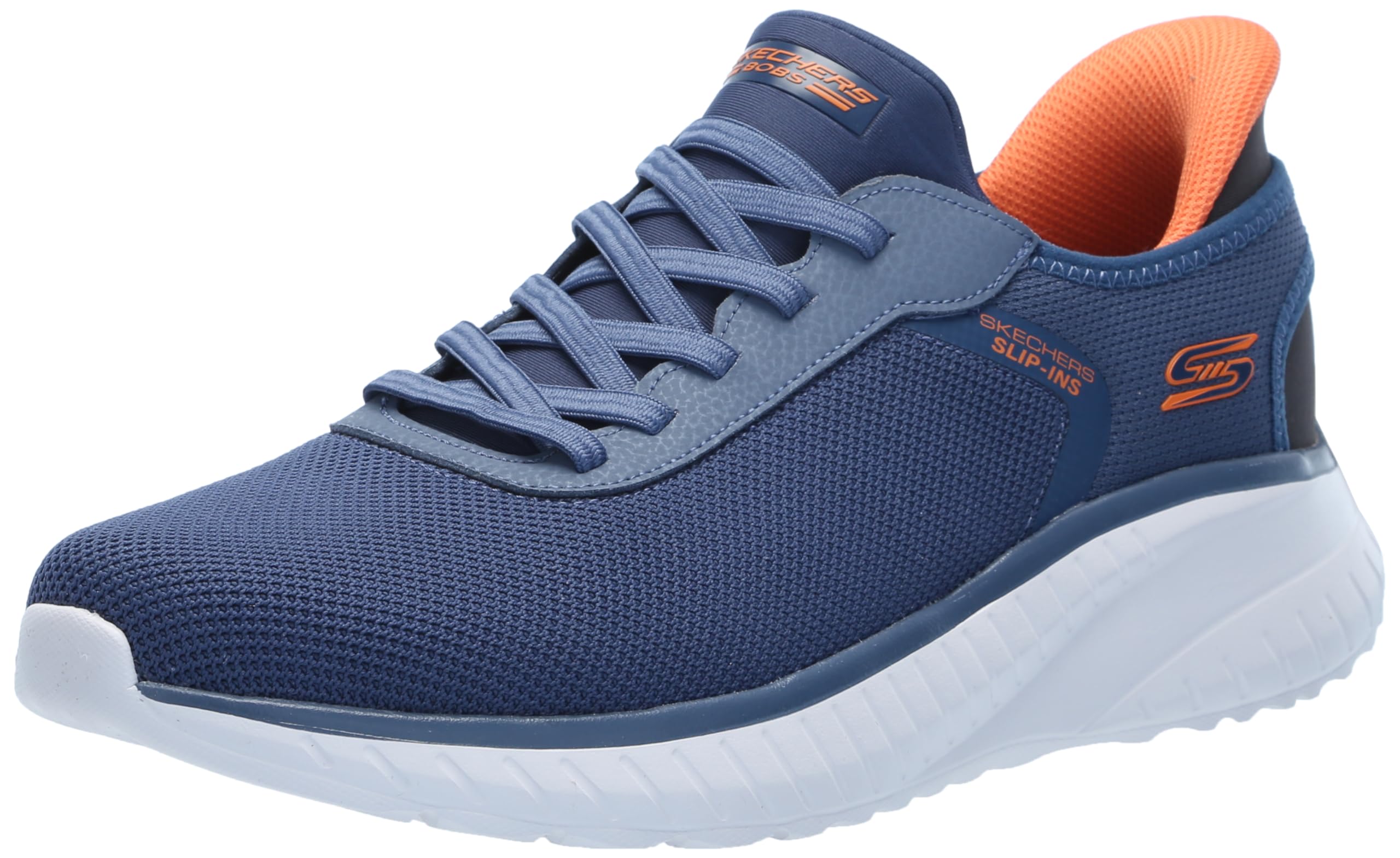 Tênis Sem Cadarço Skechers Bobs Squad Chaos-solid Tour Masculinos