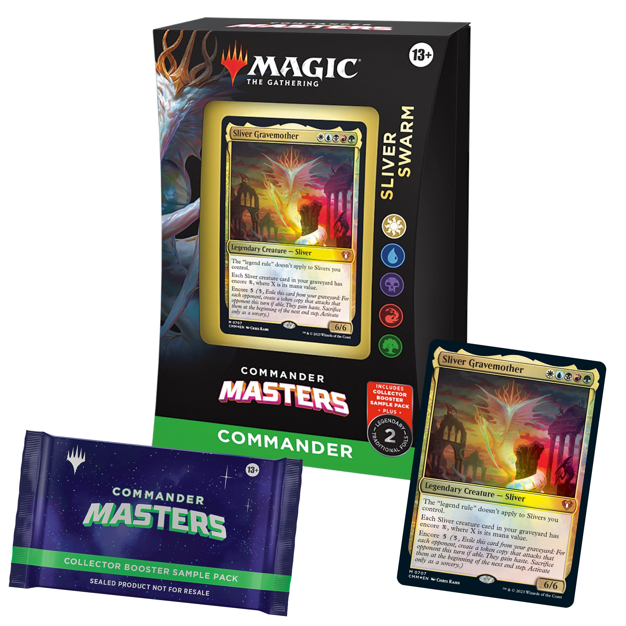 Commander Deck Magic The Gathering Commander Domina Sliver Swarm