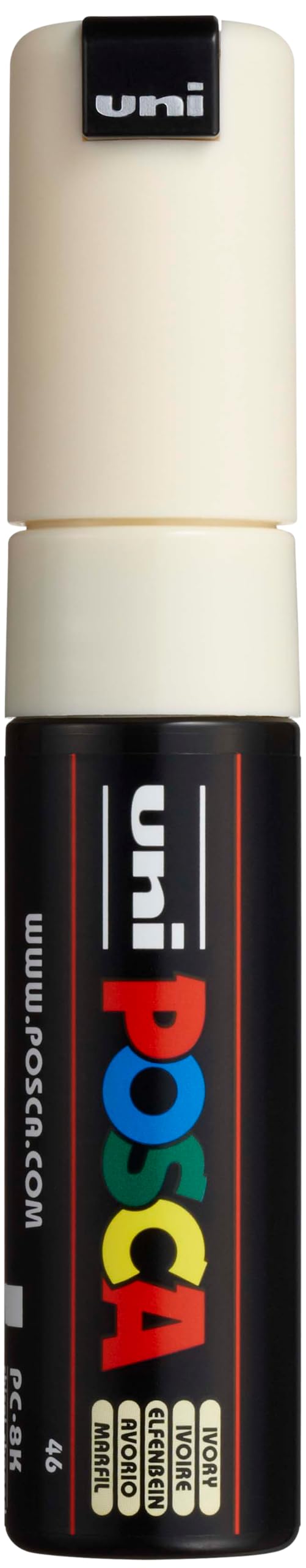 Marker Posca 8k Ivory Para Material De Arte E Material Escolar