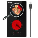 Fogão Elétrico Weceleh 12 Polegadas 3000w 2 Queimadores Touch Control