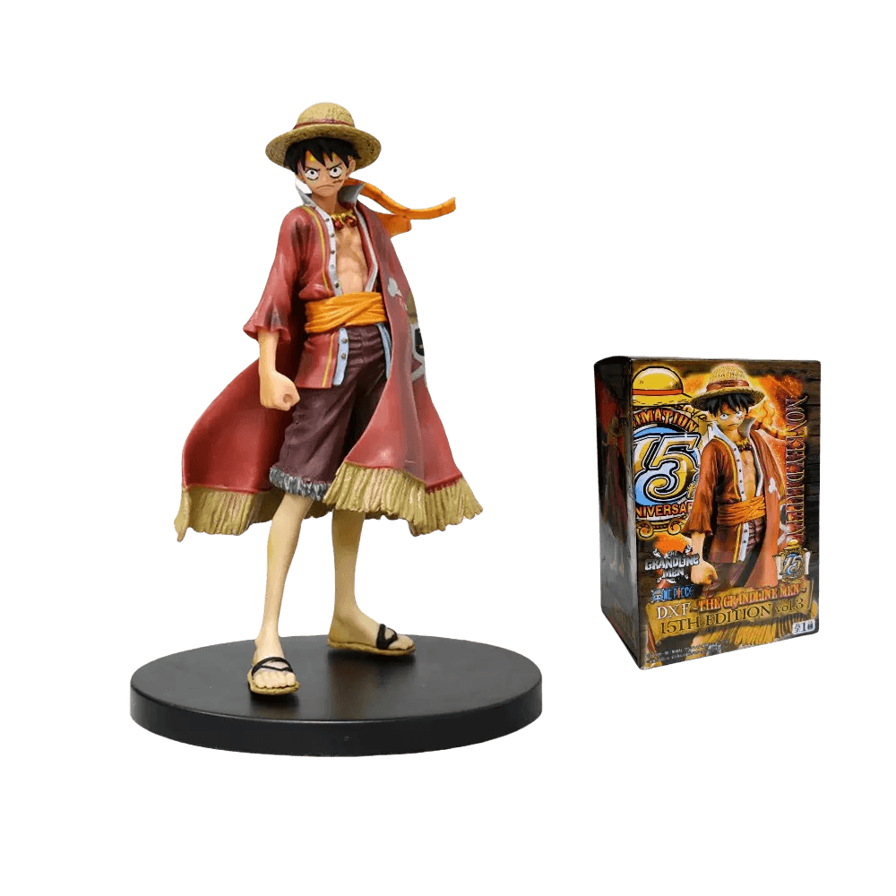 Figura De Anime Sanmu One Piece Luffy Stand Pvc 18+ Years