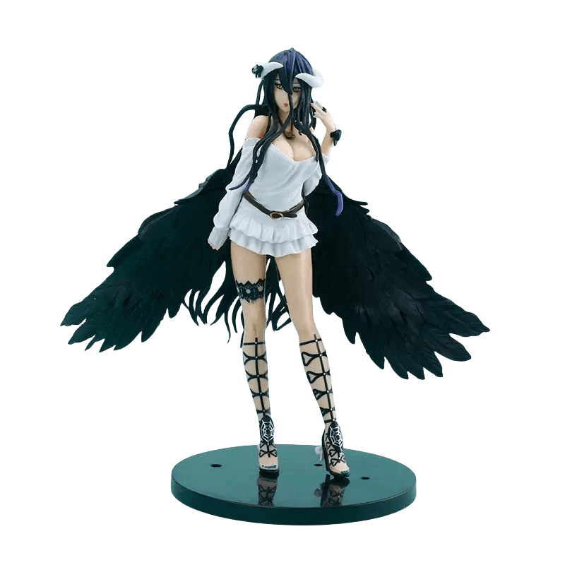 Figura De Anime Sanmu Overlord Albedo Cute Pvc Com Mais De 14 Anos