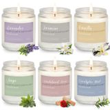 Velas Peln, Aromaterapia Perfumada, Pacote Com 6, 1,12 L, 300 Horas De Duração