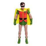 Boneco De Ação Mcfarlane Toys Dc Retro Robin Batman 66&#39; 15cm